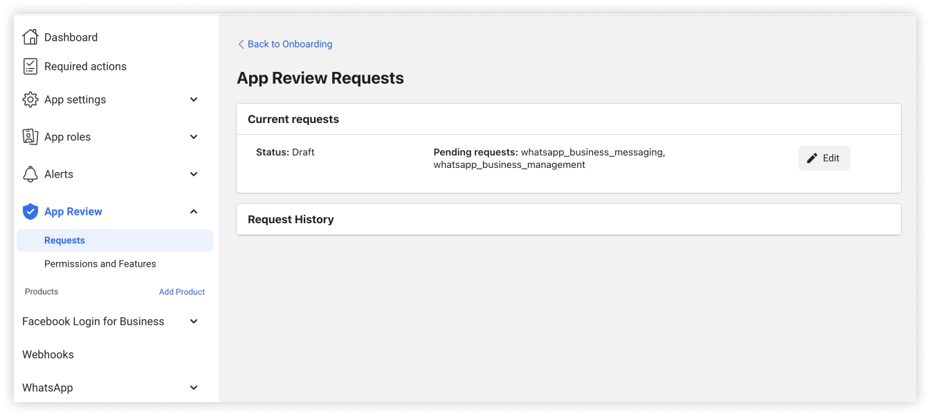 screenshot from Meta WhatsApp Docs